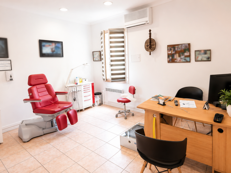 Cession cabinet pédicurie-podologie Milhaud (proche Nîmes) - CA 80 K€ - 4 jours/semaine - Départ retraite avril 2027